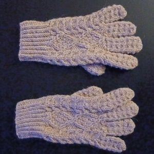 Irish Wool Men's Large Gloves